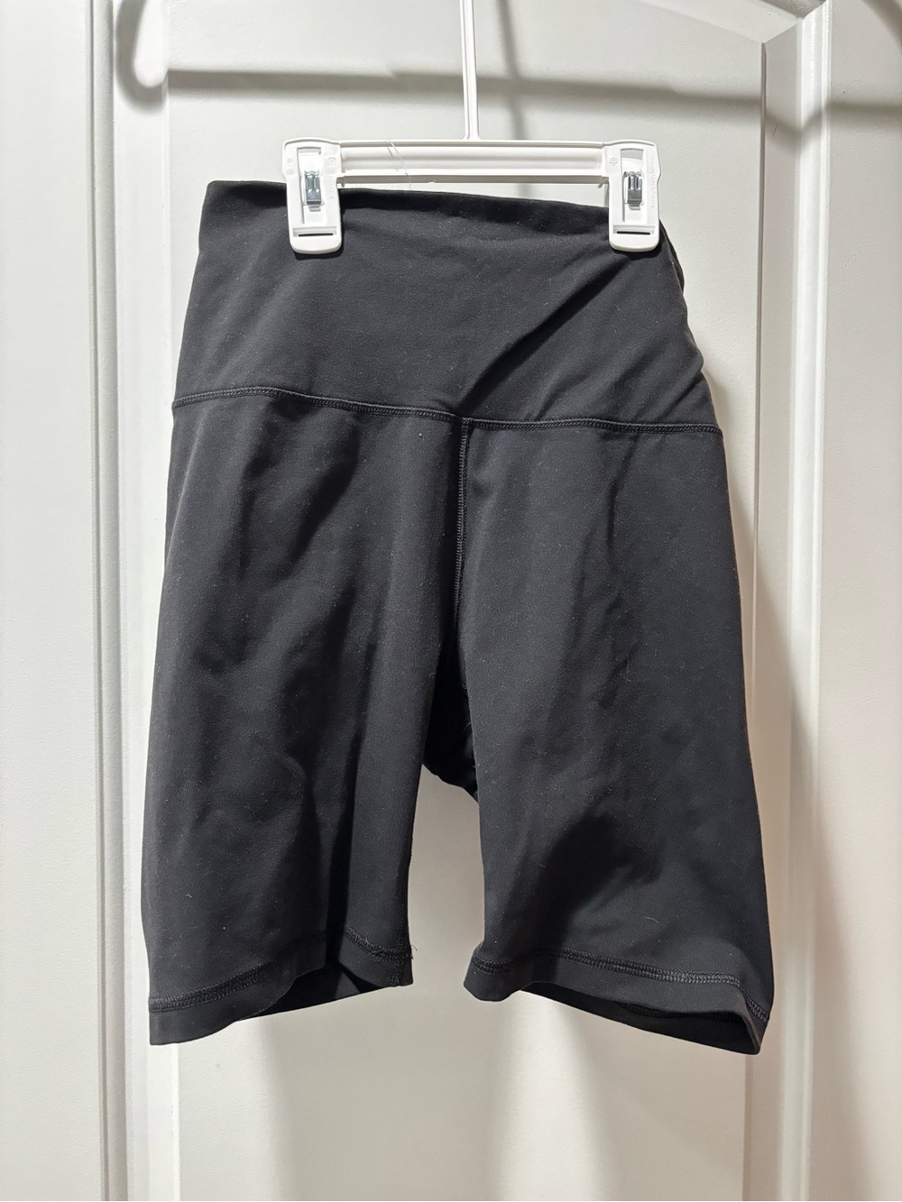 CALIA Women's High-Waist Black Bike Shorts